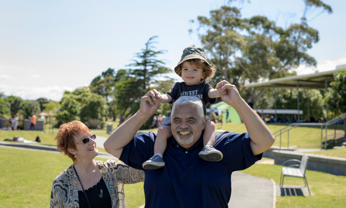 Family activities Toddler and grandparents