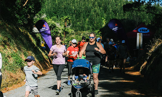 Our volunteers Fun run