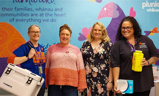Plunket immunisation staff celebrate 10,000 immunisations